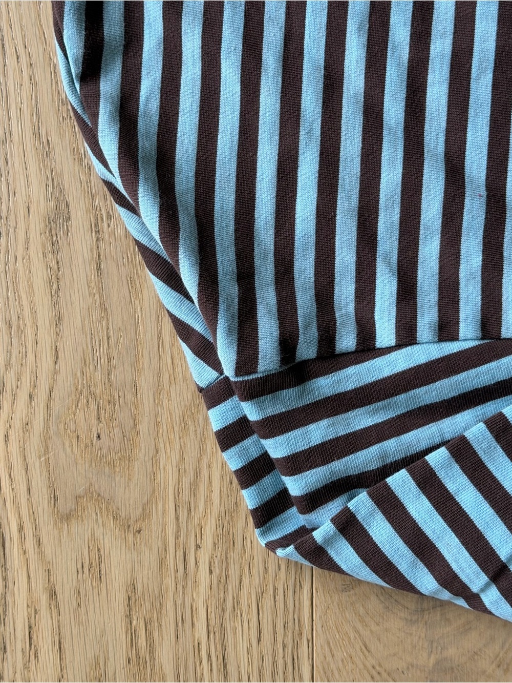 Lioness Brown & Light Blue Striped Long-Sleeve Shirt - Picture 3 of 3